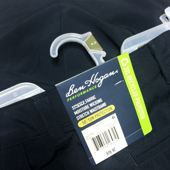 Ben Hogan Navy Blue Size 42 Men Golf Shorts Active Flex Performance Pockets NEW - Picture 4 of 4